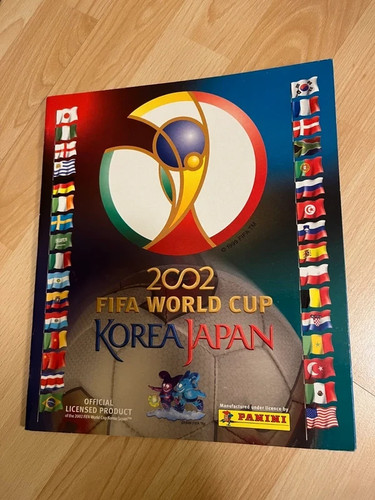 Panini album korea japan 2002 - album,