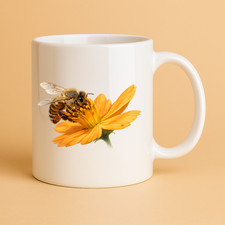 Schöne kaffee tee tasse biene - kaffee,