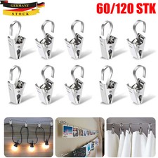 60/120 Stk Edelstahl Vorhang