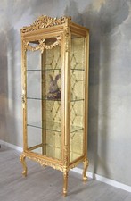 Standvitrine Barock Vitrine