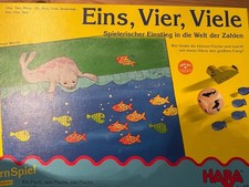 HABA Spiele Eins, Vier, Viele (4570) und  Kleine Ausreißer (4178)
