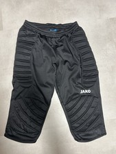 Torwarthose Dreiviertel, schwarz, Jako, Gr. M