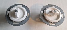 2 x Berker Lichtschalter Serie 1930 Wechselschalter rund weiß  Nostalgie -  NEU