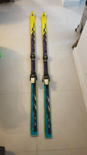 Volkl skis with bindings - with,