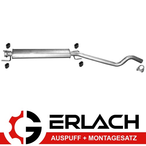 Mittelschalldämpfer für opel - mittelschalldämpfer,
