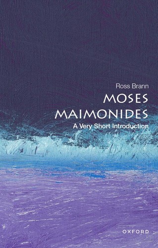 Moses maimonides ross brann - moses,