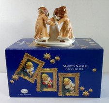 Goebel Engelreigen Weihnachtsengel Kerzenhalter Kerzenständer Reigen HE 52 3 Eng