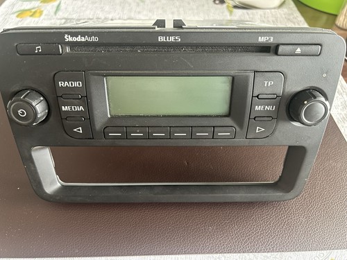 Autoradio original skoda blues - original,