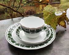 Meissen Porzellan Kaffeegedeck Weinlaub G8