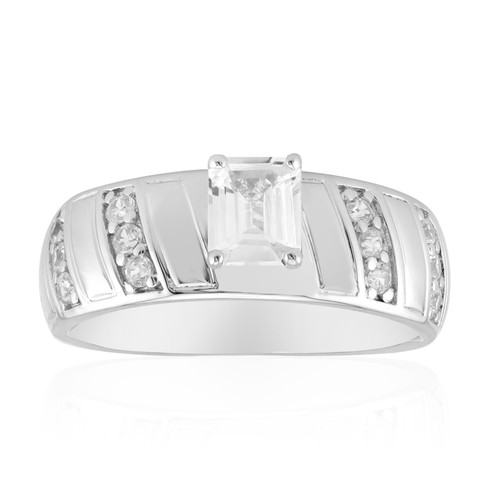 Cavill weißer saphir ring - saphir,