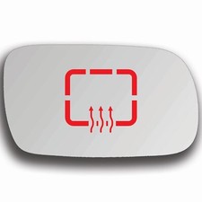 Spiegelglas Rechts Beheizbar