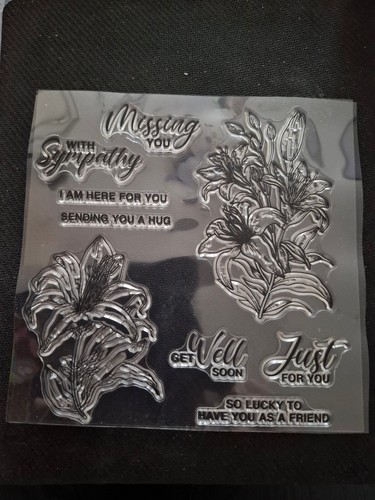 Stempel neu blumen mit - stempel,