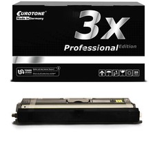 3x PRO Toner BLACK für Konica