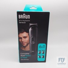 Braun All-In-One Bartpflege Bodygroomer Set, 6-in-1 Barttrimmer / Bartschneider,