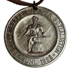 Ddr medaille suhl - medaille,