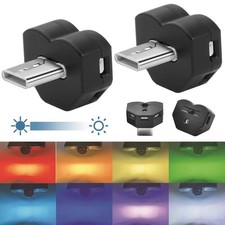 2 X Mini USB LED Licht Auto