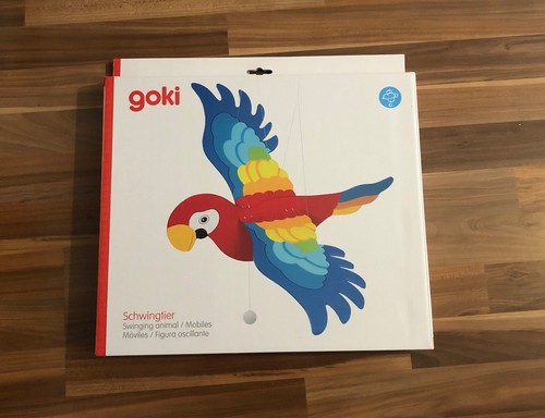 Goki holzschwingfigur papagei - goki,