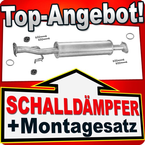 Mittelschalldämpfer für