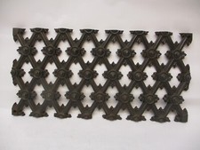 x-93532	Altes Antik Eisen Ziergitter L: ca.345mm H:ca. 173mm mit Gebrauchsspuren