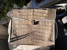Krokodilleder handtasche irv - krokodilleder,