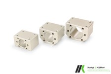 Spannblock / Spindelmuttergehäuse für Kugelumlaufspindel (12/ 16/ 20/ 25 mm)