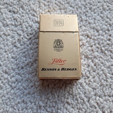 Benson & Hedges Streichhölzer Flip Top Box Matches Sammlerstück