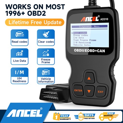 Ancel ad310 obd2 eobd - ancel,