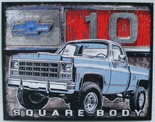 Chevy C10 Square Body  PickUp