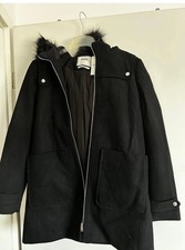 Pimkie Jacke Mantel Schwarz