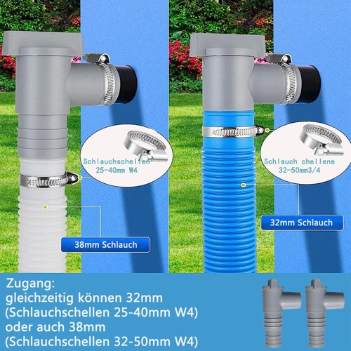 2pcs wartungshahn absperrhahn - 2pcs,