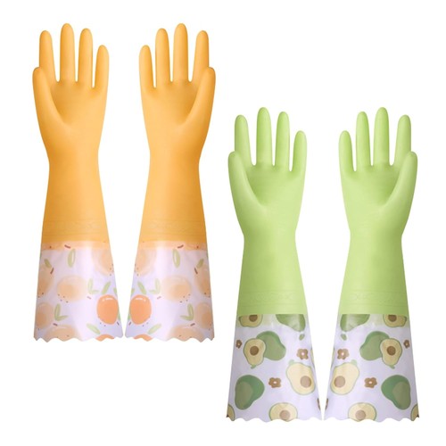 Paar putzhandschuhe - 2,