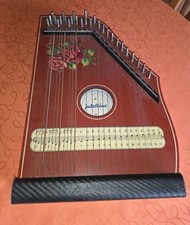 Akkordzither Jubeltöne, DDR-Vintage aus den 70ern,mit Notenblättern