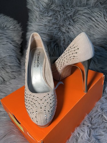 Tamaris high heels beige - tamaris,