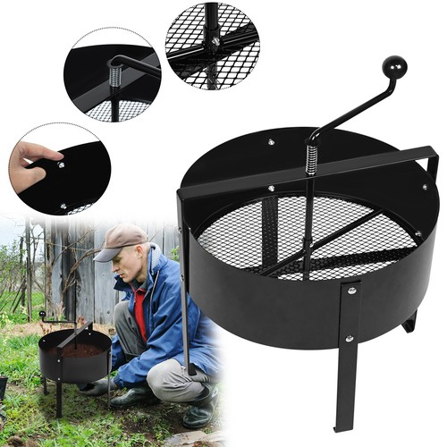 Gartensieb mit drehbares griff - gartensieb,
