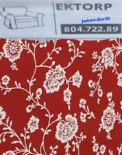 ✅️ Ikea Ektorp Bezug für Sessel, Virestad rot/weiß 804.722.89 Husse
