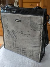 Picard Tasche Henkeltasche Shopper Schwarz Lack/Stoff