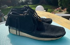 VISVIM Sneaker Mokassin schwarz Cubism * 12 / 46