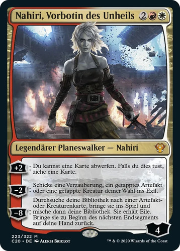 Mtg magic the - gathering, nahiri