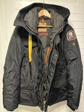 Parajumpers Herrenjacke Gr.XXL SCHWARZ RIGHT HAND KAPUZENJACKE