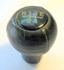Schaltknauf 5 - Gang VW Golf 2 Scirocco Jetta Leder original