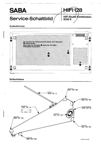 Saba service manual - saba, service manual