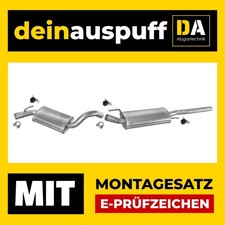 Auspuffanlage für VW Vento 1.8 Auspuff C752