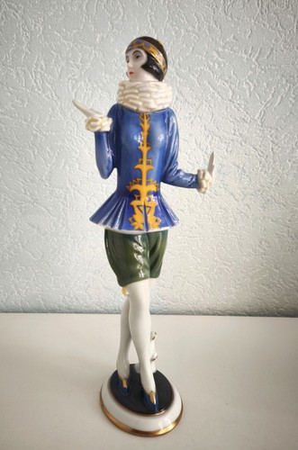 Rosenthal figur dame yvonne - figur,