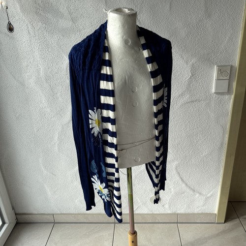 Desigual strickjacke blau xl - ,