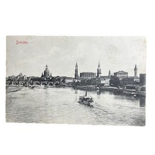 Postkarte AK Dresden Panorama