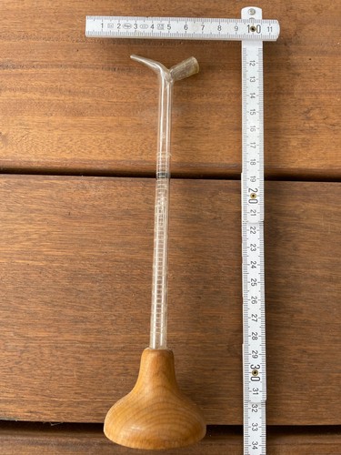Alte glasbuerette messkolben - alte, glasbuerette,