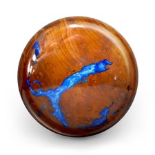 Bowling Ball On the Ball Blue