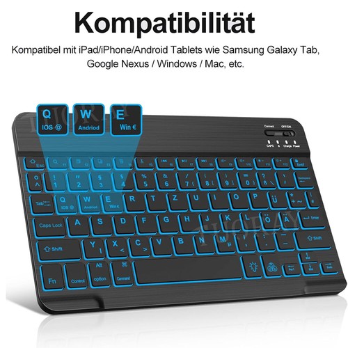 Beleuchtet qwertz tastatur - beleuchtet, qwertz-tastatur