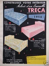 WERBUNG 1956 TRÉCA MATRATZE