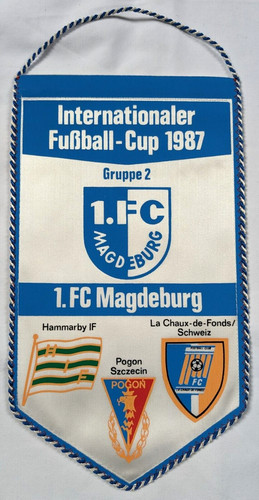 Pennant magdeburg ifc 87 - pennant, 1.fc